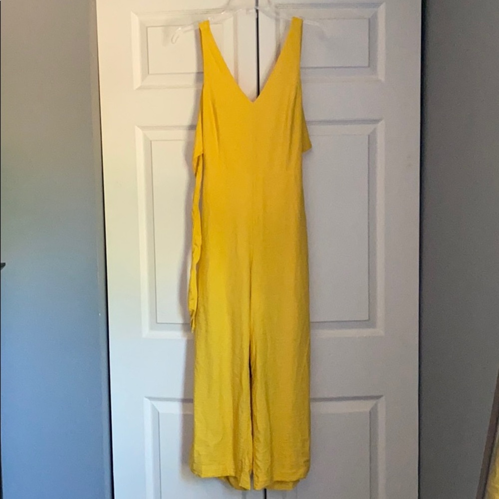 Yellow jumpsuit